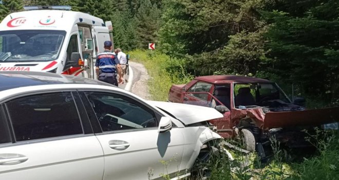 Kazada ağır yaralanan kadın hastanede hayatını kaybetti