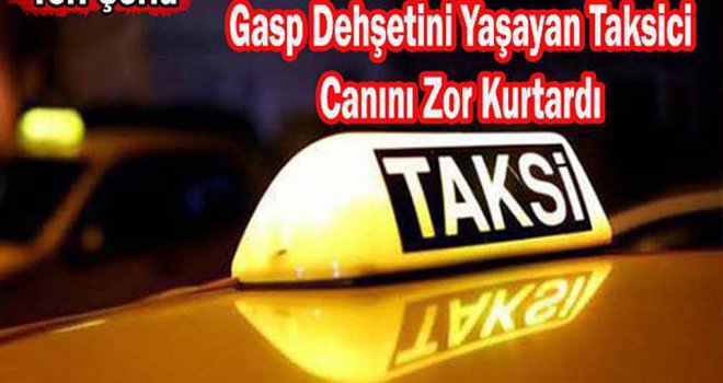 Kendisini polis olarak tanıttığı taksicinin 400 lirasını gasp eden şahıs, 24 yılla yargılanıyor