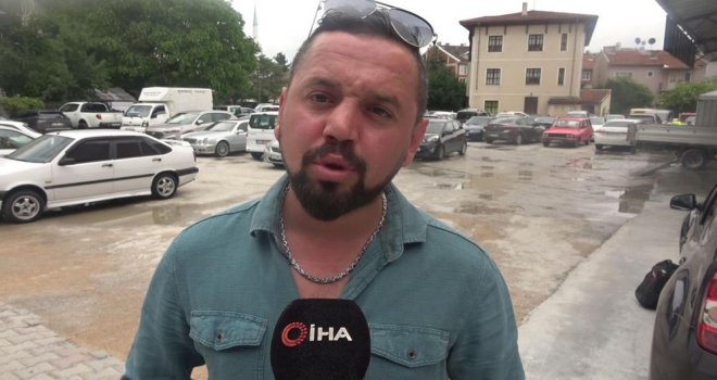 Köpeklerin telef ettiği buzağısını can çekişirken buldu