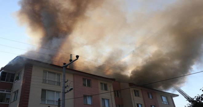 Korku dolu anların yaşandığı yangınlar 1,5 saatte söndürüldü....