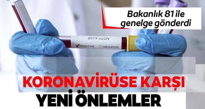 Koronavirüs önlemleri artıyor: İçişleri Bakanlığı'ndan geniş kapsamlı kapatma kararları