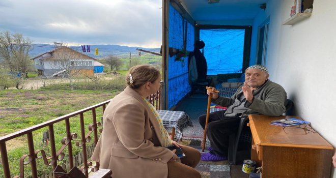 KÖYLERDEN ARZU AYDIN’A BÜYÜK İLGİ 