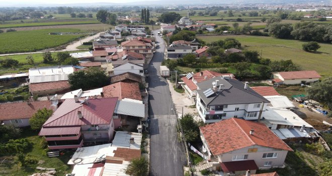 Küçükberk’in asfalt sorunu çözüldü