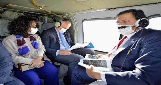 Kültür ve Turizm Bakanı Mehmet Nuri Ersoy Bolu’da İncelemelerde Bulundu 