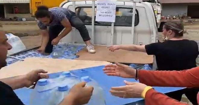 Mengen Belediyesinden anlamlı yardım 