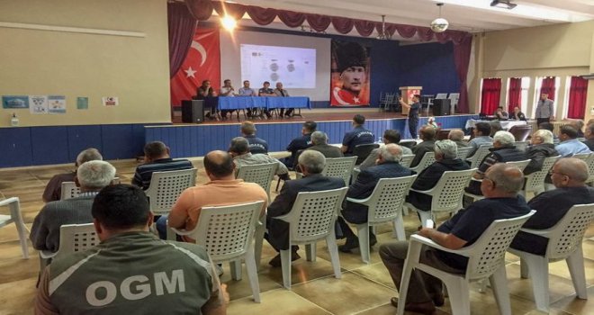 Mengen’de muhtarlara orman yangını bilgilendirmesi