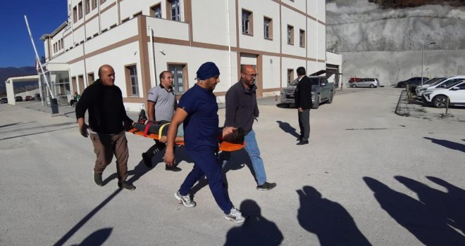 Mudurnu Devlet Hastanesi'nde deprem ve yangın tatbikatı.....