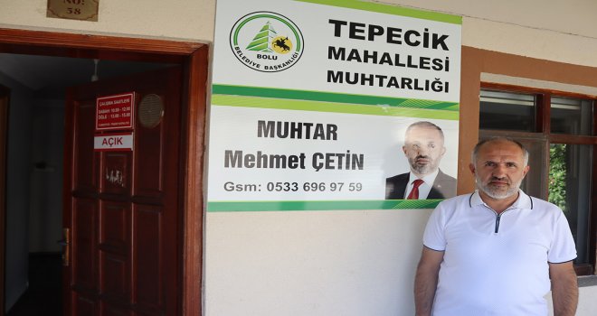 Muhtar Çetin; ‘Mahallemize kesinlikle baz istasyonu istemiyoruz, gerekirse eylem yapacağız’