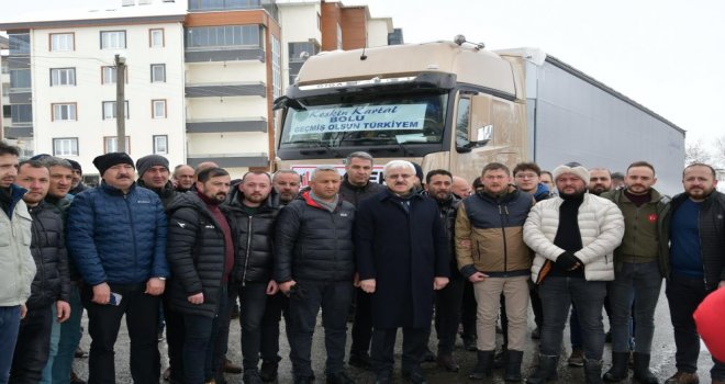 Müteahhitlerden deprem bölgesine yardım...