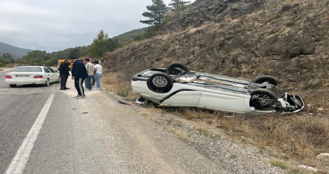 Nişanlısını görmeye giderken ölümden döndü
