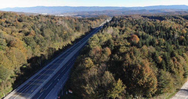 Orman denizini andıran rengarenk ağaçlar havadan görüntülendi..