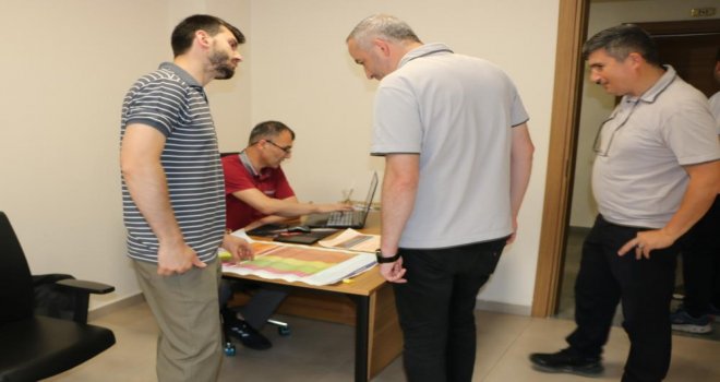 Orman personelleri sağlıklı yaşam için ölçümden geçti...