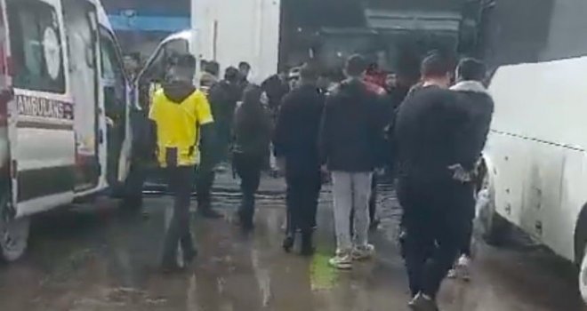 Ortalığın savaş alanına döndüğü taraftarların kavgasında 1 şüpheli adliyeye sevk edildi