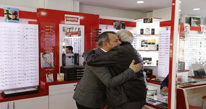 ÖZCAN HASTANE CADDESİ ESNAFINI ZİYARET ETTİ