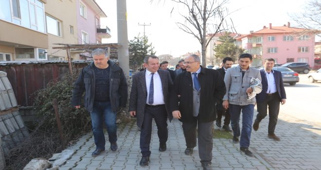 Özcan; ‘Hizmet gitmeyen hiçbir mahalle kalmayacak’