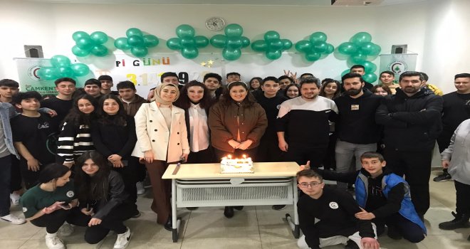 Özel Çamkent Anadolu Lisesi, 14 Mart Dünya Pi Günü' nü anlamlı bir şekilde kutladı 