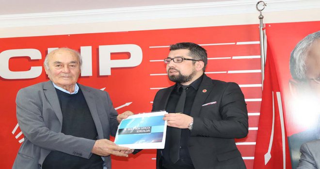 Saadet Partisi ‘Bolu’nun gerçek sorunları ve çözüm önerileri’ başlıklı dosyayı Başkan Karsu’ya sundu 