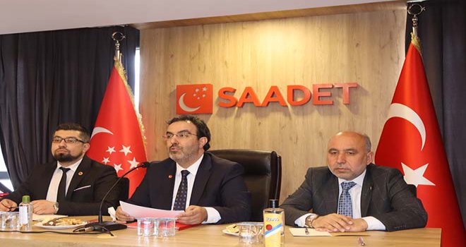 Saadet Partisi Genel Başkan Yardımcısı Ersan Bilgin; ‘Darbe sadece postallarla değil; vergilerle, zamlarla da yapılır’