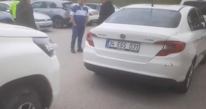 Sahte plakayla yakalandı: 46 bin lira ceza kesildi..