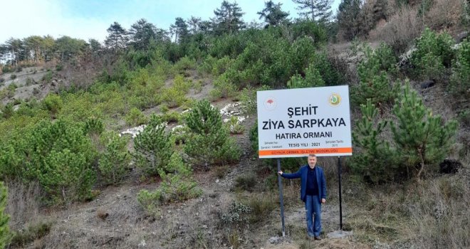 Şehit babasını duygulandıran armağan.....