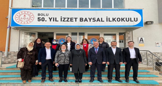 Sıdıka Aydın Bolu’da temaslarda bulundu