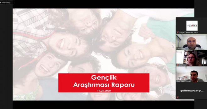 SODEV ‘Türkiye’nin Gençliği Araştırması Raporu’ Açıklandı