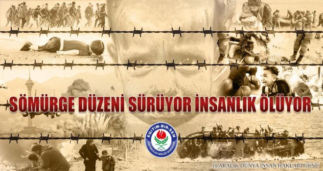 SÖMÜRGE DÜZENİ SÜRÜYOR İNSANLIK ÖLÜYOR