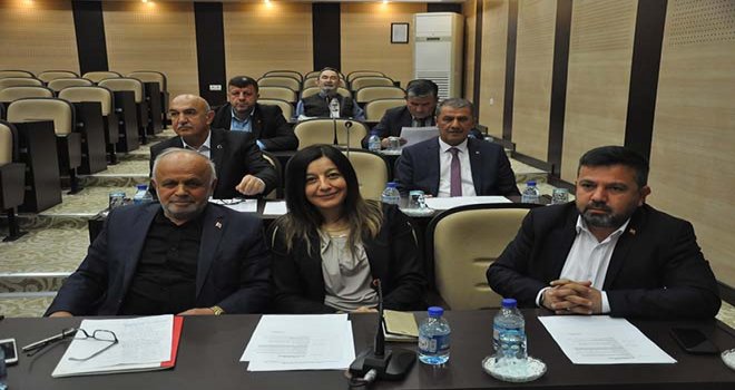 Son oturumda dört madde görüşülerek karara bağlandı...