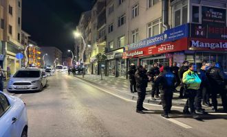  Bolu’da eğlence mekanı çıkışında 2 grup arasında kavga........