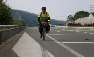 56 yaşında bisiklet yolu için bin 500 kilometre yol gidecek