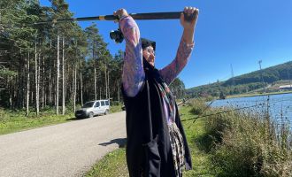 65 yaşında usta balıkçı oldu