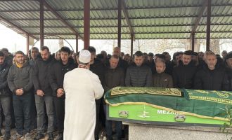 Abant'ta kazada ölen genç son yolculuğuna uğurlandı...