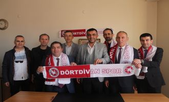 AHMET ÖRNEKBAŞ DÖRTDİVANLILARLA BAYRAMLAŞTI