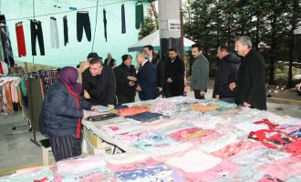 AK PARTİ ADAY ADAYLARI TAM KADRO SAHADA  .....