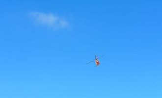 Akçakoca'da kaybolan 16 yaşındaki çocuğun arama çalışmalarına helikopter katıldı