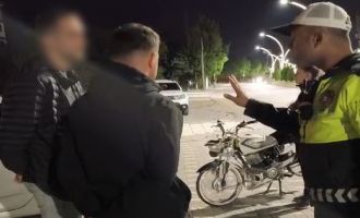 Alkollü bisiklet kullandı, 18 bin lira ceza yedi: Polis, ‘Alkollü eşek bile kullanamazsın’