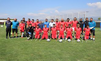 Ampute Milli Futbol takımı Avrupa Şampiyonası’na Bolu’da hazırlanıyor