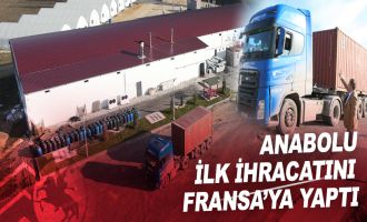Anabolu Konserve Fabrikası ilk ihracatını Fransa’ya yaptı