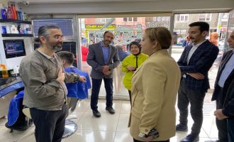 Arzu Aydın çalışmalarını tüm gücüyle sürdürüyor…...