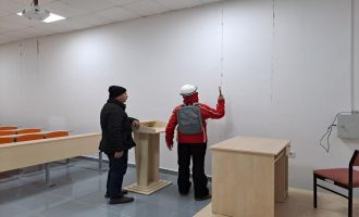 BAİBÜ deprem bölgesinde hasar tespit çalışması yapıyor