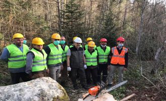 Bakan Pakdemirli 1 Mayıs'ta orman işçileriyle bir araya geldi