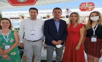 Başkan İmamoğlu, Köroğlu Kooperatifi standını ziyaret etti