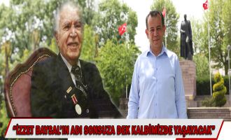 Başkan Özcan: 'İzzet Baysal’ın adı sonsuza dek kalbimizde yaşayacak'