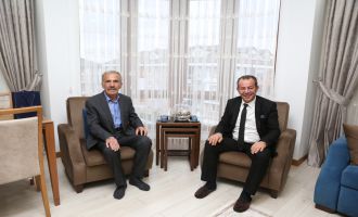 Başkan Özcan üzerinde emeği olan Ertozan’ı unutmadı