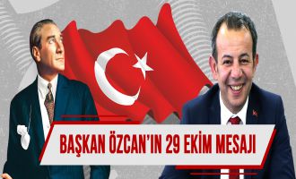 Başkan Özcan’dan Cumhuriyet Bayramı mesajı.....