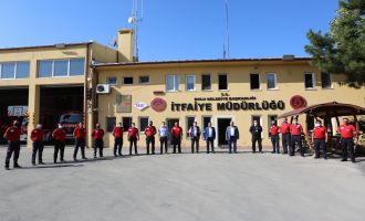 Başkan Özcan’dan İtfaiye Müdürlüğü’ne ziyaret