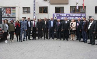 Başkan Yılmaz BESOB’ u ziyaret etti