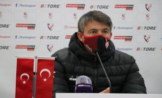 Beypiliç Boluspor Teknik Direktörü Reha Erginer ; 'İstediğiniz kadar futbolun doğrularını yapın skor gelmezse her şey bir yerde kalıyor'
