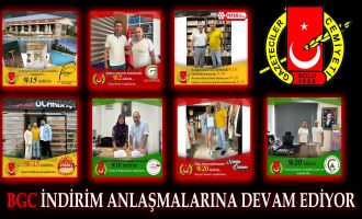 BGC İNDİRİM ANLAŞMALARINA DEVAM EDİYOR