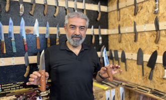 Bıçakçıların Kurban Bayramı mesaisi başladı..